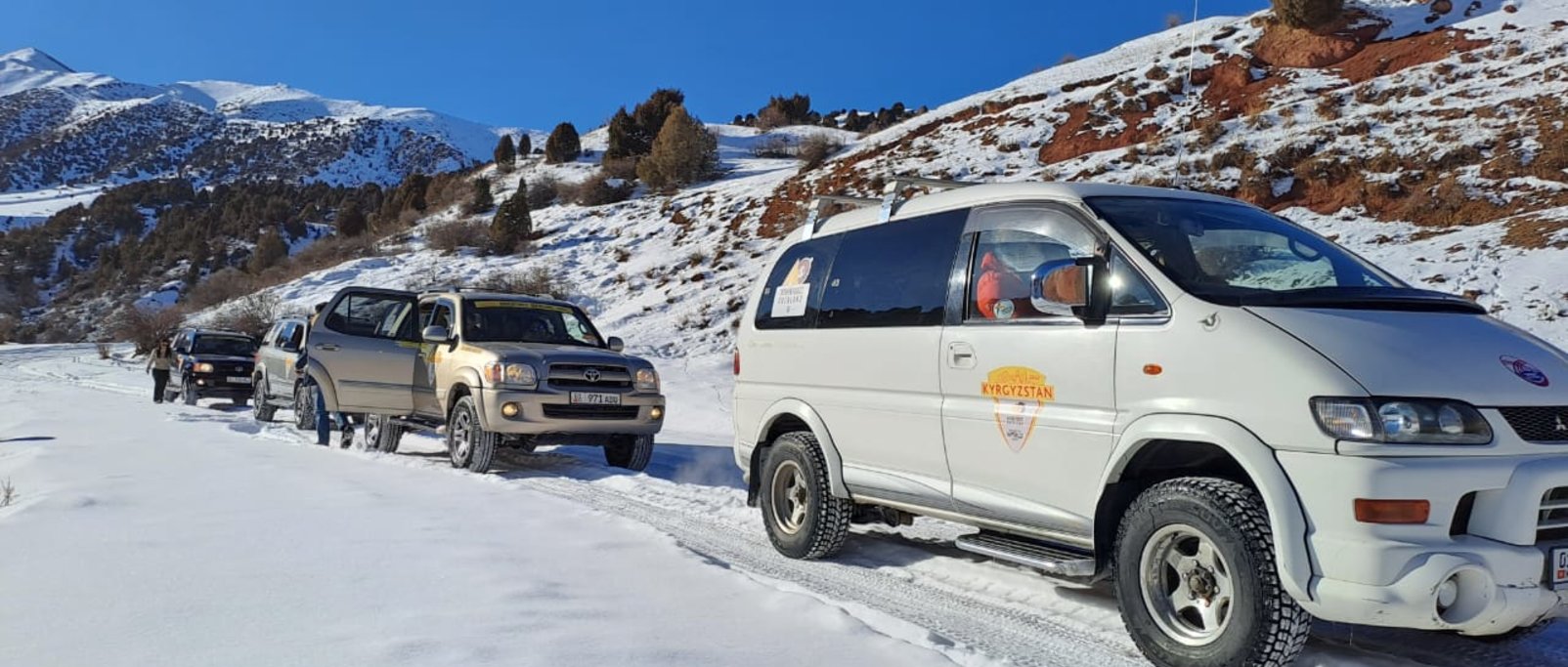 Winter roads of Kyrgyzstan - Self-drive along the snow-covered Tien-Shan Mountains